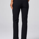 All-Season Cuffed Trouser in Black