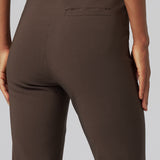 All-Season Kick Flare Pant in Bark