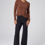 All-Season Kick Flare Pant in Black