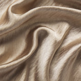 Textured Satin Slip Dress in Sand
