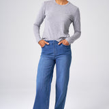 Effortless Wide Leg Jean