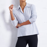 Luxe Stretch Shirt in Mist