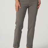 All-Season Cuffed Pant in Dark Sage