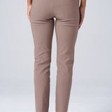 Slim Ankle Magic Pant in Taupe