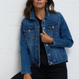 Outerwear - Classic Stretch Denim Jacket