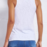 Slub Jersey A-Line Tank