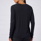 Slub Jersey Long Sleeve Tee