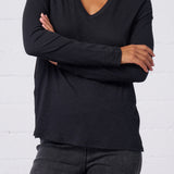 Slub Jersey Long Sleeve Tee