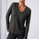 Slub Jersey Long Sleeve Tee