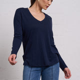 Slub Jersey Long Sleeve Tee