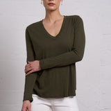 Slub Jersey Long Sleeve Tee