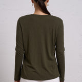 Slub Jersey Long Sleeve Tee