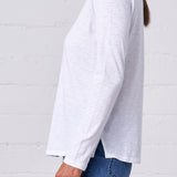 Slub Jersey Long Sleeve Tee