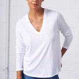 Slub Jersey Long Sleeve Tee