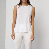 Slub Jersey Sleeveless Tee