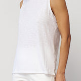 Slub Jersey Sleeveless Tee