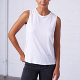 Slub Jersey Sleeveless Tee