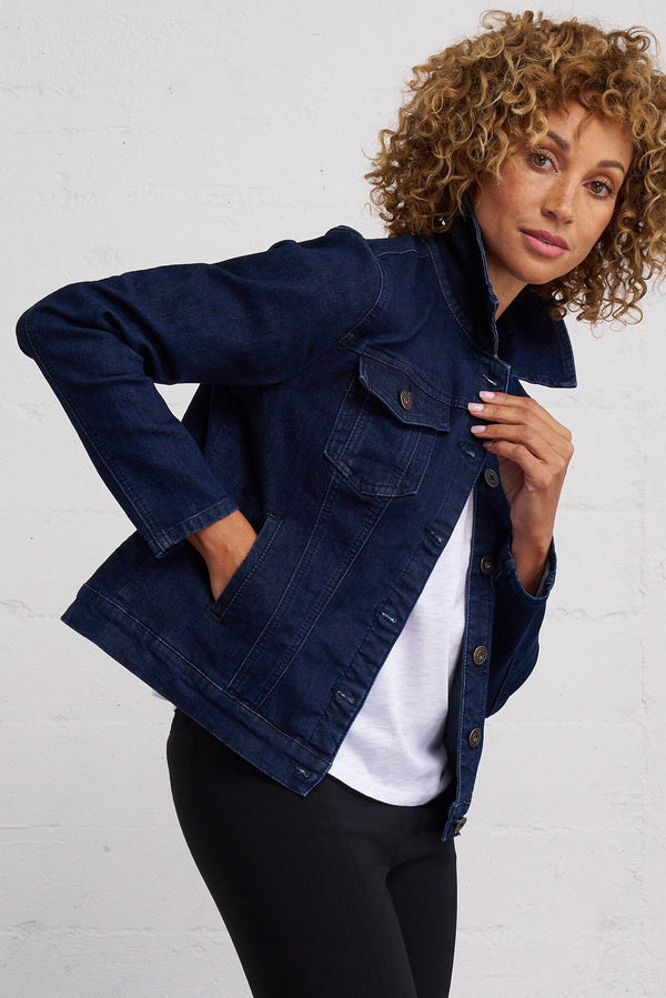 Outerwear - Classic Stretch Denim Jacket