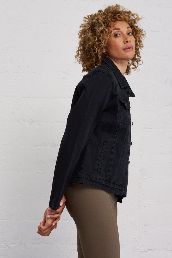 Outerwear - Classic Stretch Denim Jacket
