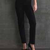 Original Magic Pant in black with the Marilyn Cashmere Elbow Sleeve