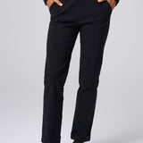 All-Season Cuffed Trouser in Black