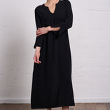 Crepe Gauze Maxi Dress