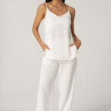 Crepe Gauze Long Cami