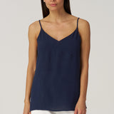 Crepe Gauze Long Cami