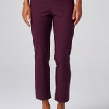 Cropped Magic Pant in Aubergine