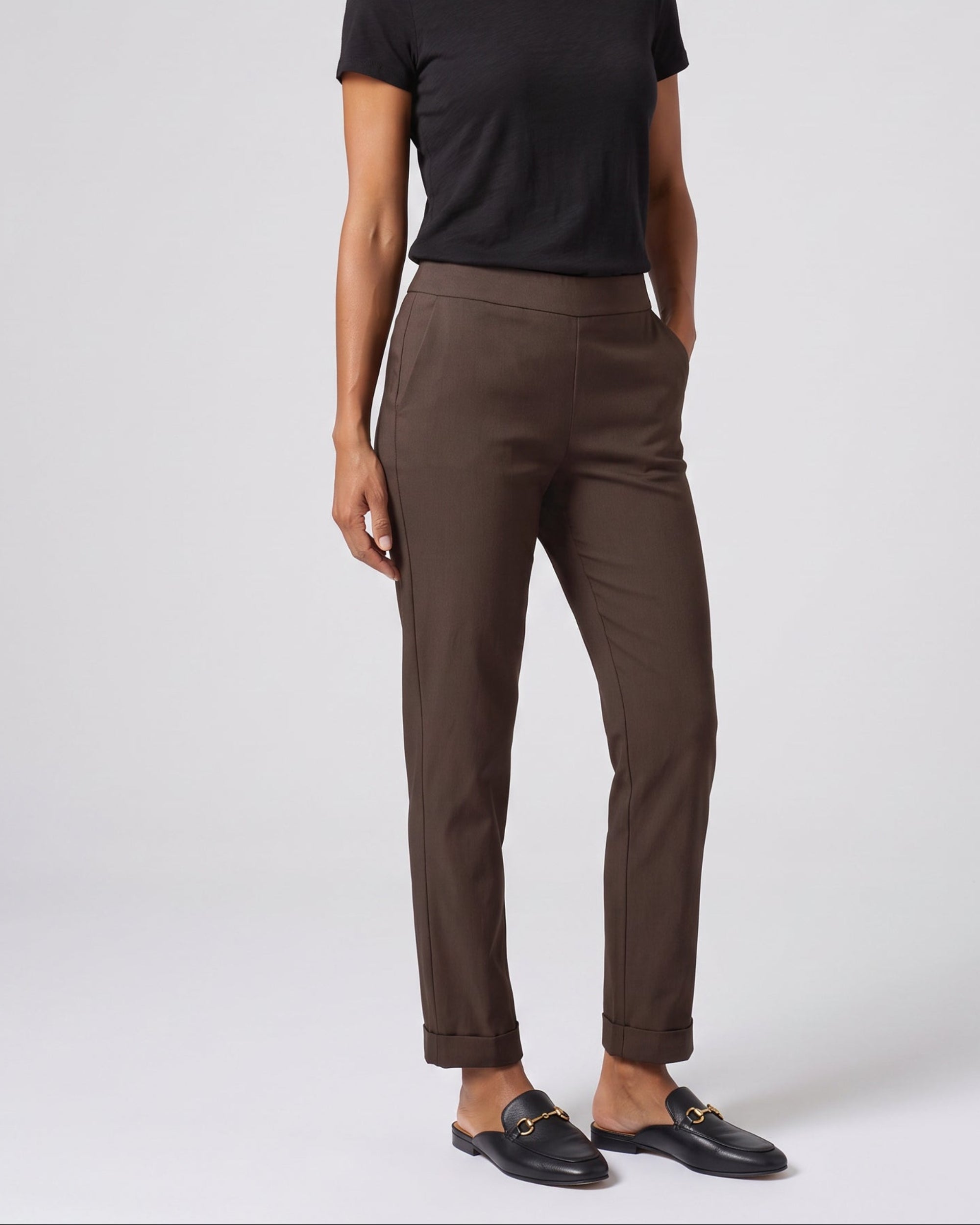 All-Season Cuffed Trouser
