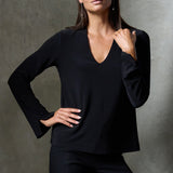 Tops - Essential Long Sleeve V-Neck
