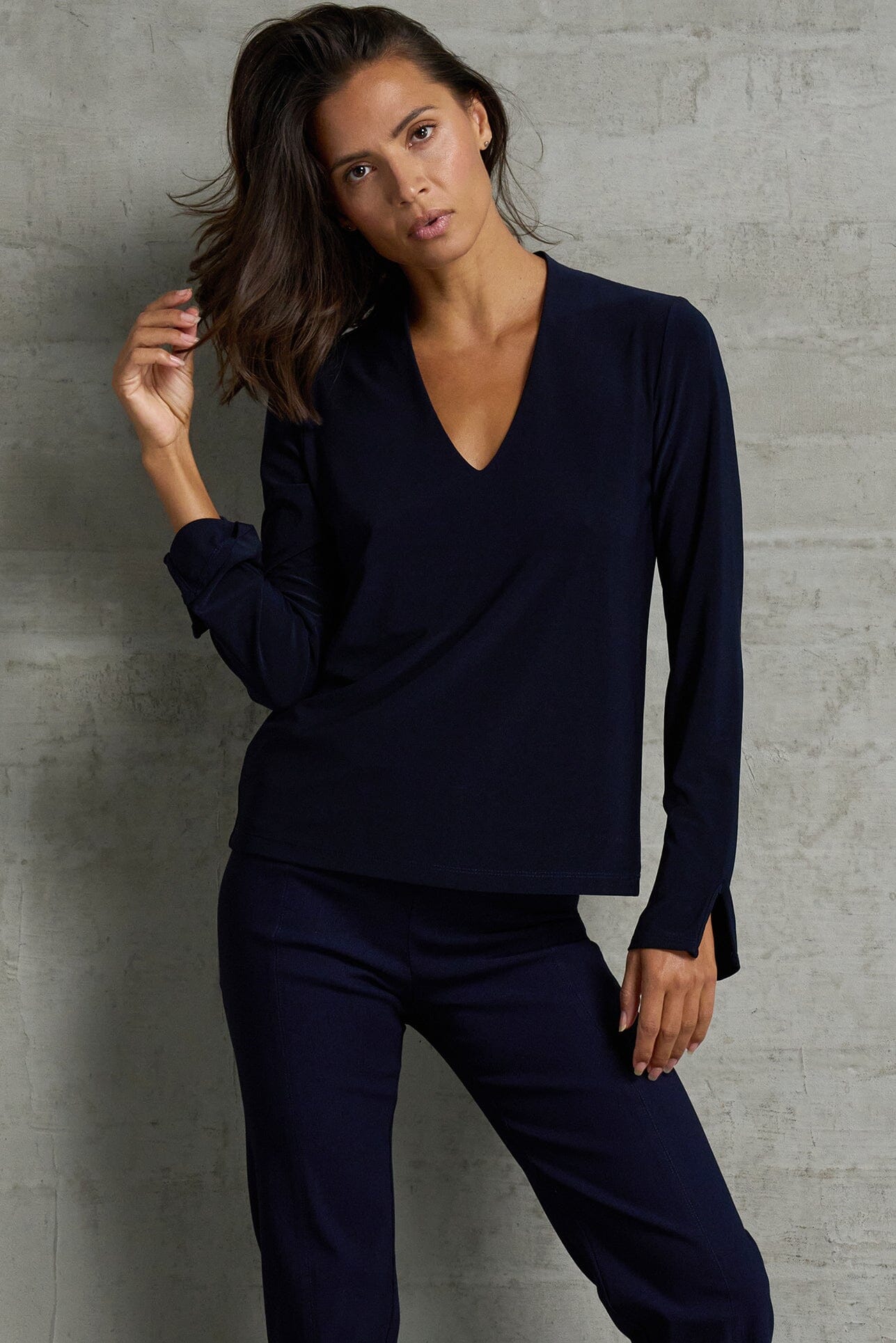 Tops - Essential Long Sleeve V-Neck