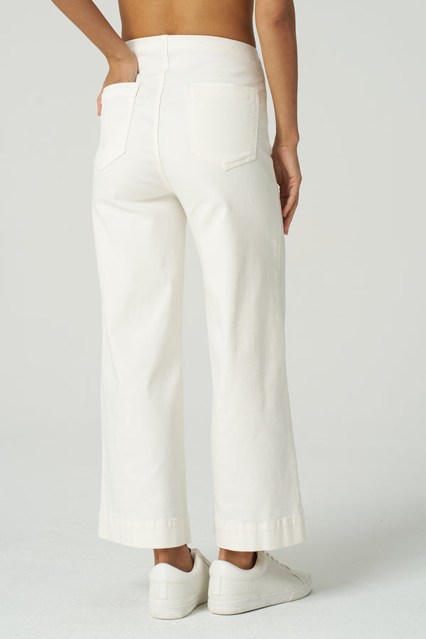Wide Leg Cropped Jean