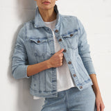 Classic Stretch Denim Jacket