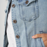Classic Stretch Denim Jacket