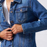 Classic Stretch Denim Jacket