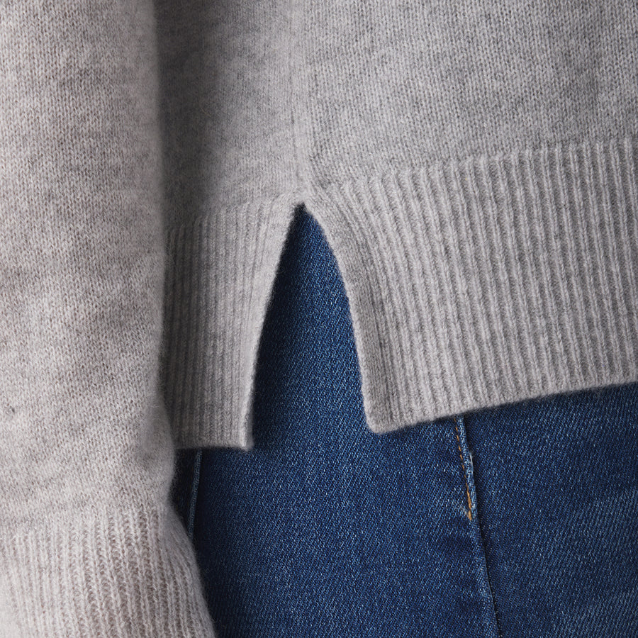 Side slits at the hem