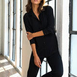 Katherine Buttondown in Black