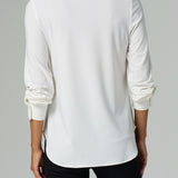 Katherine Buttondown in Ivory