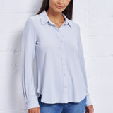 Katherine Buttondown in Mist