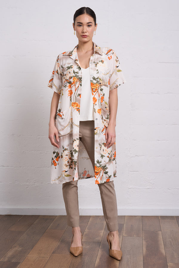 Kyoto Bloom Midi Shirt
