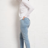Slim Stretch Jean in Light Wash