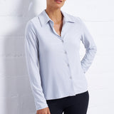 Luxe Stretch Shirt in Mist