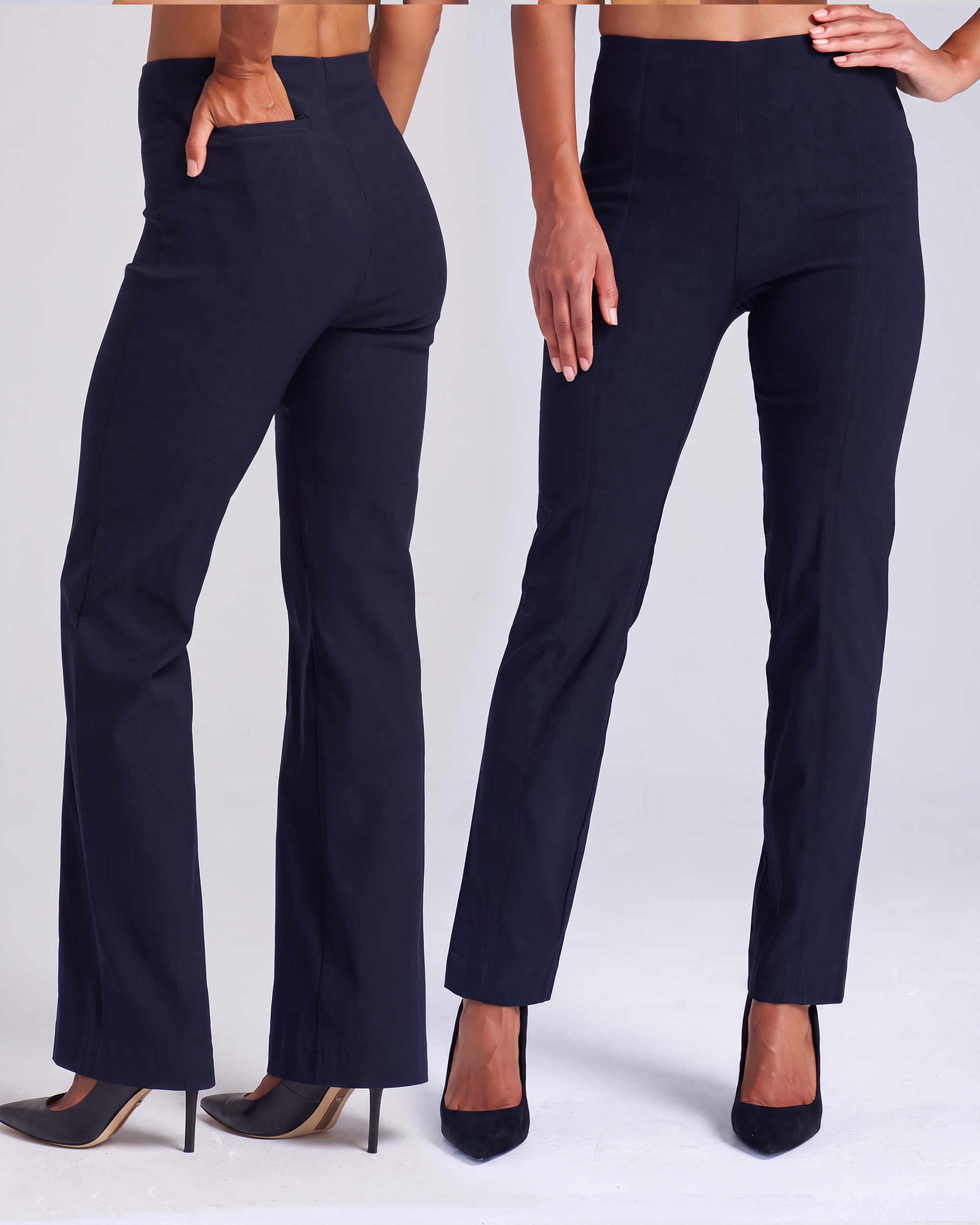 The Magic Pant Duo: Straight + Bootcut