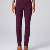 All-Season Tapered Pant in Aubergine