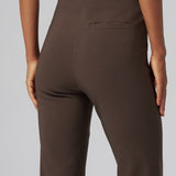All-Season Kick Flare Pant in Bark