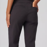 All-Season Cuffed Trouser in Carbon