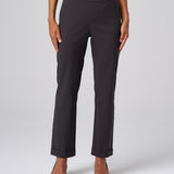 All-Season Cuffed Trouser in Carbon
