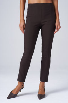 Slim Ankle Magic Pant in Espresso
