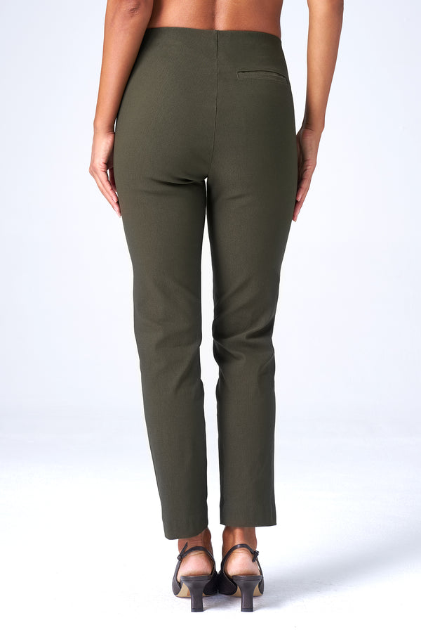 Stylish Tapered Ankle Women's Stretch Work Pants | Franne Golde